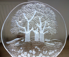 1x (von6) Dessertteller Kuchenteller Walther Glas Sommerland Bäume Ø 19,5 cm