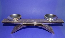 WMF IKORA Kerzenleuchter um 1960 - Brass Art Deco