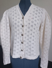 Trachten Pullover handgestrickt Gr. S