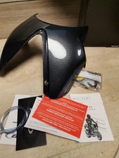 Puig 1516 C Carbon Vision Halbverkleidungs-Windschutzscheibe für 8"-Rundscheinwe