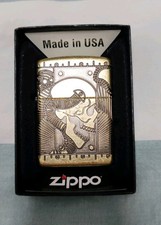 ZIPPO Kupfer Antik Armor Skull Multi Cut 60002848