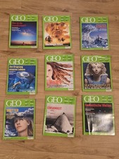 GEO Zeitschriften, Jahrgang 2001-2004 unvollständig (25 Hefte)