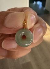 Neu 18K Gelbgold natürlicher