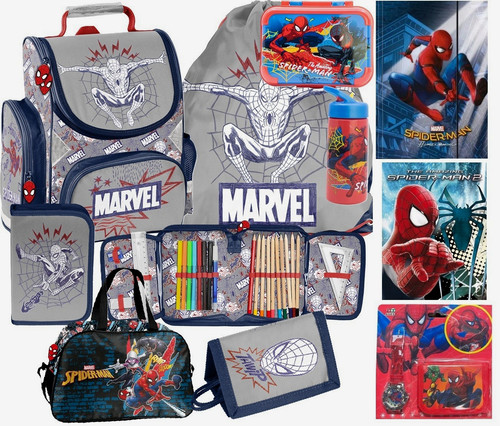 Spiderman schulranzen set - spiderman,