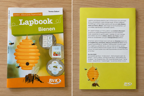 Lapbook bienen kopiervorlagen - lapbook,