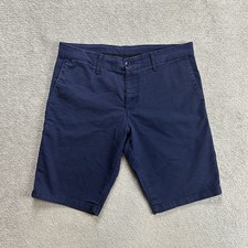 CARHARTT Herren Shorts Bermudas Gr 34 SID Chino Travel Urlaub Hose Blau 11115