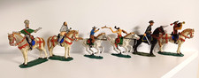 Hausser Elastolin -diverse Berittene mit Pferd-  7cm