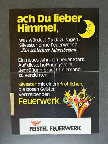 Feistel feuerwerk plakat ach - feuerwerk,