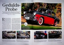 Motor Klassik 07/2019 Horch Sachsenring P240 mit 80PS Restaurierung - ein intere