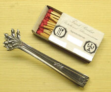 Zuckerzange Fa. Erbe Kreuzband Nr.1 Mod: "Ideal", sehr SELTEN versilbert *0707