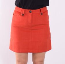 Boden Damen Rock Skirt Kleid Gr.10 (DE 38) Wolle Damenmode Dunkel Orange 84196