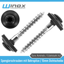 Spenglerschrauben Edelstahl A2