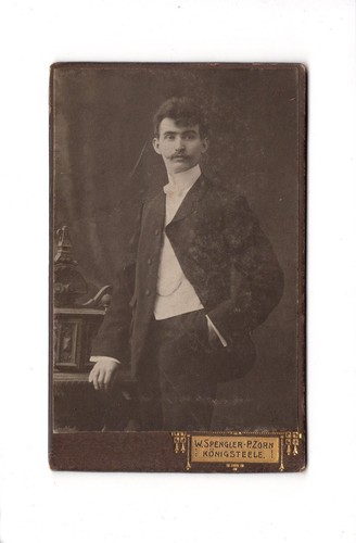 Cdv foto herrenportrait - foto,