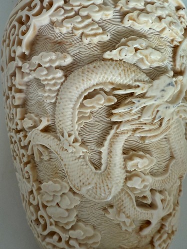 Chinesische vase kunstvolle - chinesische,