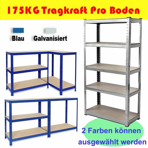 Schwerlastregal lagerregal set - schwerlastregal,