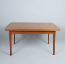 Mid Century Esstisch Teak 60er Danish Design von Svend Aage Madsen