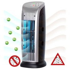 Sichler Luftreiniger mit Ionisator, UV-Licht, Staubfilter und Gebläse, 10 Watt