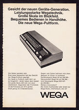 3w2799/ Alte Reklame von 1969 - WEGA Mischpulte - Wega-Radio - Fellbach