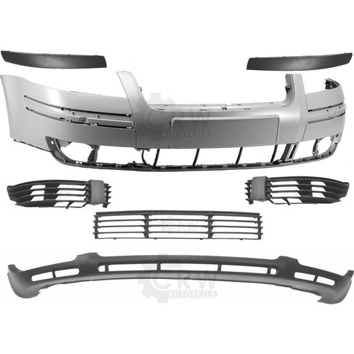 Set kit stoßstange vorne - set,