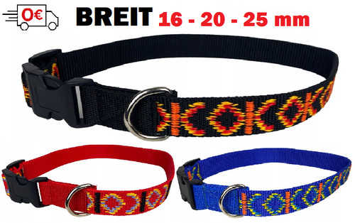 Hundehalsband nylonhalsband - hundehalsband,