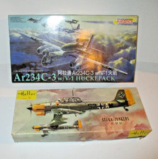 S.Dragon 1/72 AR-234 C-3 w/V1 Huckepack + Heller Ju-87 B1