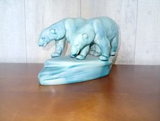 Zsolnay Porzellan Bären Figur