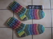 Handgestrickte Socken 6 fach