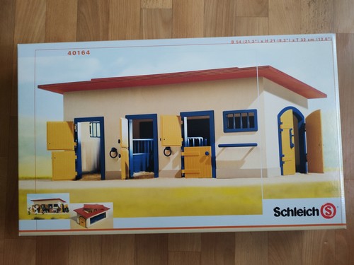 Schleich pferdestall stall - schleich,