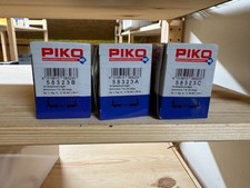 Piko H0 58323 A/B/C Schiebeplanwagen Set 3 tlg LEERVERPACKUNGEN #45