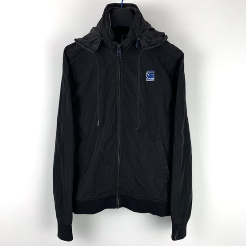 Men star raw jacket black - g-star,