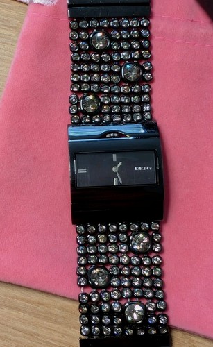 Dkny watch women 34mm - watch, black