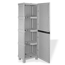 Putzmittelschrank Kunststoffschrank Aufbewahrungsschrank Kunststoff Schrank