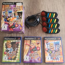PS2 - Playstation ► Buzz!: Quiz World Triple Pack inkl. Buzzer ◄ #12 | OVP | CIB