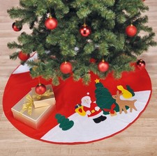 Dekorative Weihnachtsdecke