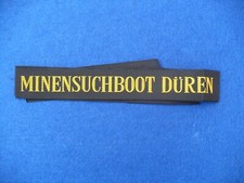 Marine Mützenband MINENSUCHBOOT DÜREN Bundesmarine