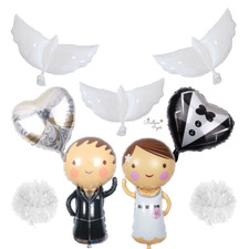 Hochzeitballons Bräutigam