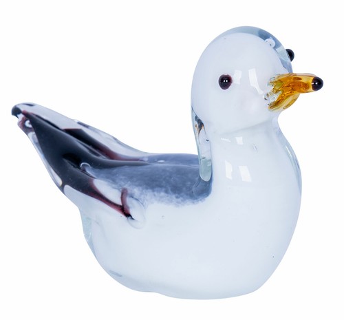Designer skulptur möwe - möwe, h8cm