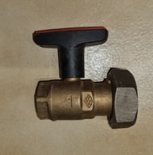 Heimeier Pumpen-Kugelhahn Globo P 1"x 1 1/2"