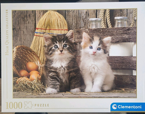 Katzen puzzle clementoni 1000 - puzzle,