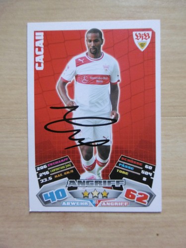 Cacau autogramm signed - autogramm, tc