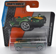 Matchbox Caterham Superlight R500 PKW 9/120 2014 Superfast kurze Karte