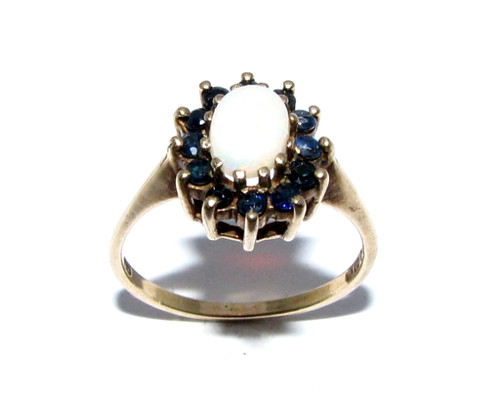 Damenring aus 9ct gelbgold mit - damenring,