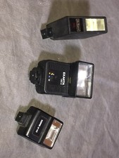 3 alte Blitzgeräte: Exakta