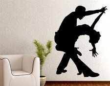 Wandtattoo Tanzen Tänzer Dance Wandaufkleber Wandsticker Premium Seidenmatt LD02