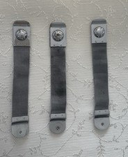 3 x Edelstahl Balghalter/