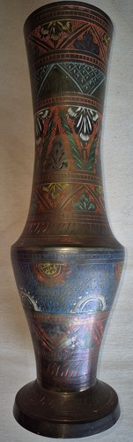 Indische kupferne vase - kupferne,