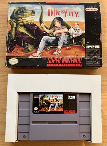 Snes super nintendo dino city - snes,