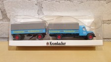 Wiking 3364 Magirus S 7500 Pritschen-Lastzug Krombacher OVP H0 1:87