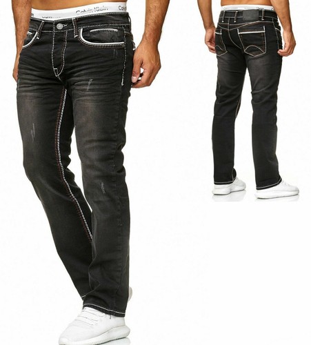 Straight herren jeans slim - herren,