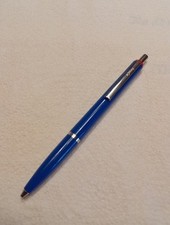 Kugelschreiber blau Rotring vintage neue Mine mit Werbeaufdruck 